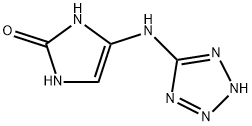 2H-Imidazol-2-one,  1,3-dihydro-4-(1H-tetrazol-5-ylamino)-  (9CI) Struktur