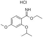 Ethyl 2-isopropoxy-4-methoxybenzimidate hydrochloride Struktur