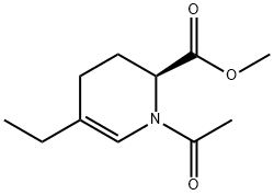 2-Pyridinecarboxylicacid,1-acetyl-5-ethyl-1,2,3,4-tetrahydro-,methylester,(2S)-(9CI) Struktur