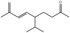 (E)-5-isopropyl-8-methylnona-6,8-dien-2-one  Struktur