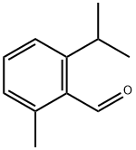 Benzaldehyde, 2-methyl-6-(1-methylethyl)- (9CI) Struktur