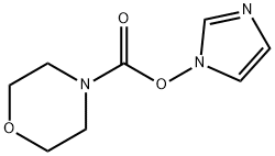 Morpholine, 4-[(1H-imidazol-1-yloxy)carbonyl]- (9CI) Struktur