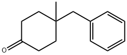 4-Benzyl-4-methylcyclohexanone Struktur