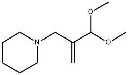 1-(2-Dimethoxymethyl-2-propenyl)piperidine Struktur