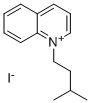 QUINOLINE ISO-AMYL IODIDE Structure