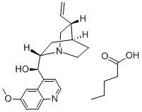 QUININE VALERATE Struktur