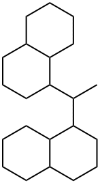 1,1'-Ethylidenebisdecalin Struktur