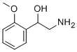 2-AMINO-1-(2-METHOXYPHENYL)ETHANOL Struktur