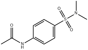 N-[4-[(dimethylamino)sulphonyl]phenyl]acetamide Struktur