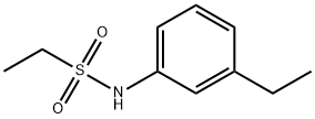 Ethanesulfonamide, N-(3-ethylphenyl)- (9CI) Struktur