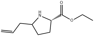 L-Proline, 5-(2-propen-1-yl)-, ethyl ester Struktur