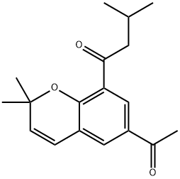 Cyclopiloselloidone Struktur