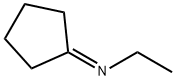 N-Cyclopentylideneethanamine Struktur