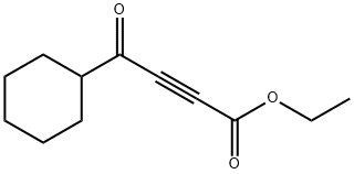 4-Cyclohexyl-4-oxo-2-butynoic acid ethyl ester Struktur