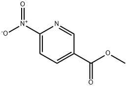 Methyl 6-nitronicotinate Struktur