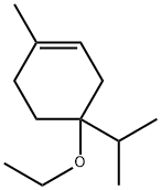 4-ethoxy-4-(isopropyl)-1-methylcyclohexene Struktur