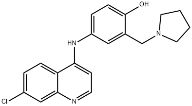 Amopyroquine Struktur