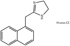 鹽酸萘甲唑啉 結(jié)構(gòu)式