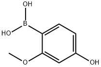 (4-Hydroxy-2-Methoxyphenyl)boronic acid Struktur