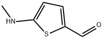 2-Thiophenecarboxaldehyde, 5-(methylamino)- (9CI) Struktur