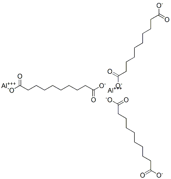 aluminium sebacate  Struktur