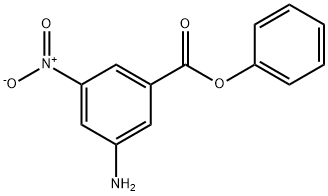 3-Amino-5-nitrobenzoic acid phenyl ester Struktur