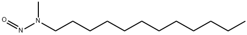 N-nitrosomethyldodecylamine Struktur