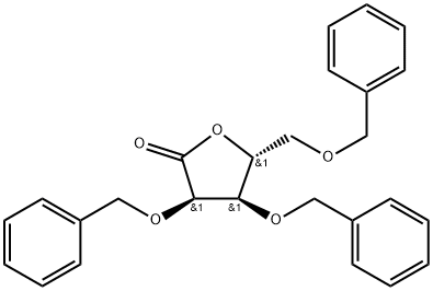 2,3,5-Tri-O-benzyl-D-ribonolactone Structure