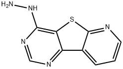 4-HYDRAZINOPYRIDO[3',2':4,5]THIENO[3,2-D]PYRIMIDINE Struktur