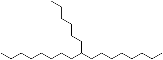 9-Hexylheptadecane Struktur