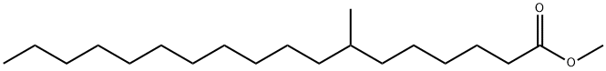 7-Methylstearic acid methyl ester Struktur