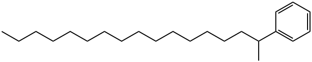 (1-Methylhexadecyl)benzene Struktur