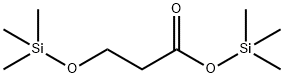 3-[(Trimethylsilyl)oxy]propionic acid trimethylsilyl ester Struktur