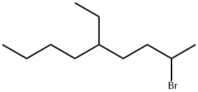 2-Bromo-5-ethylnonane Struktur