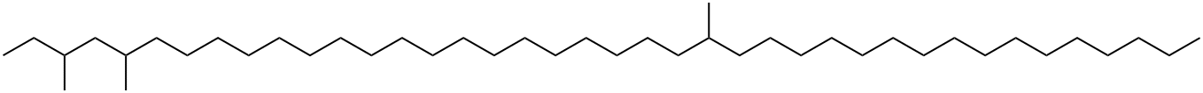 TETRACONTANE,3,5,24-TRIMETHYL Struktur