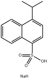 sodium 4-(1-methylethyl)naphthalene-1-sulphonate Struktur