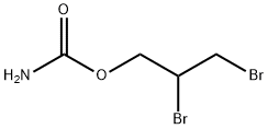 CARBAMIC ACID 2,3-DIBROMOPROPYL ESTER Struktur