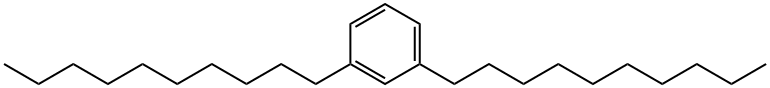 1,3-Didecylbenzene Struktur