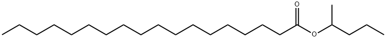 Octadecanoic acid, 1-Methylbutyl ester Struktur