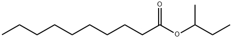 sec-butyl decanoate Struktur