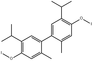 THYMOL IODIDE Struktur