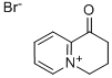 1-OXO-1H,2H,3H,4H-QUINOLIZINIUM BROMIDE Struktur