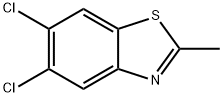 Benzothiazole, 5,6-dichloro-2-methyl- (9CI) Struktur