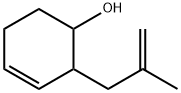 3-Cyclohexen-1-ol, 2-(2-methyl-2-propenyl)- (9CI) Struktur