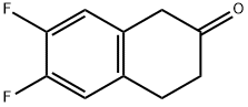 6,7-Difluoro-2-tetralone Struktur