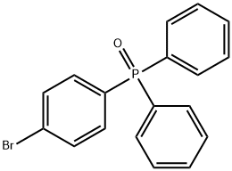 (4-ブロモフェニル)ジフェニルホスフィンオキシド 化學構(gòu)造式