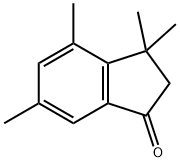 3,3,4,6-Tetramethyl-1-indanone Struktur