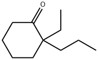 2-Ethyl-2-propylcyclohexanone Struktur