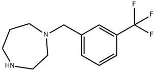 1-[3-(TrifluoroMethyl)benzyl]hoMopiperazine, 95% Struktur