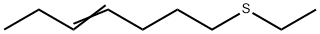7-Ethylthio-3-heptene Struktur